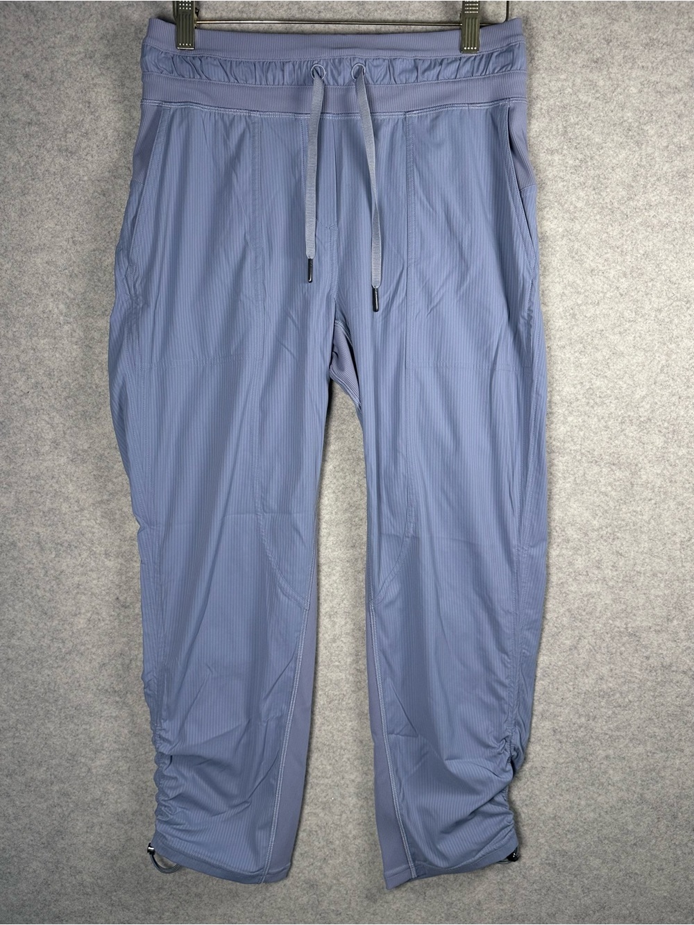 lululemon Studio Light Blue mid-rise cropped capri Joggers